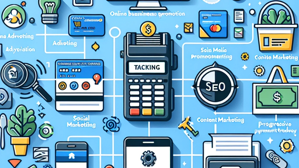 a graphic image of marketing tools